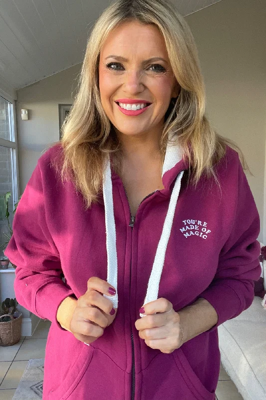 Noble Temperament Luxe - You’re Made Of Magic Zip Up Hoodie