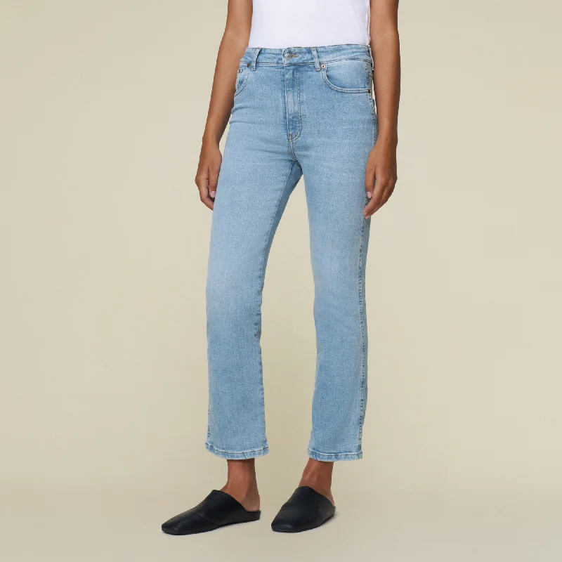 Fashionable And Versatile Malena F Angel Cloudy - High Rise Straight Fit
