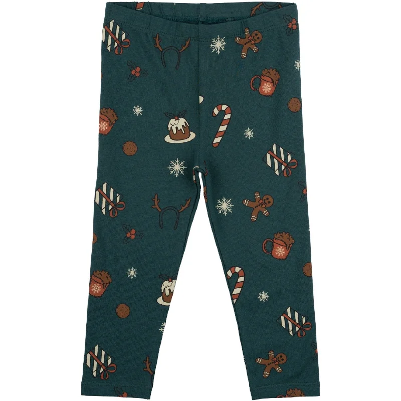 Youthful Vitality THE NEW Siblings June Bug AOP Holiday Leggings
