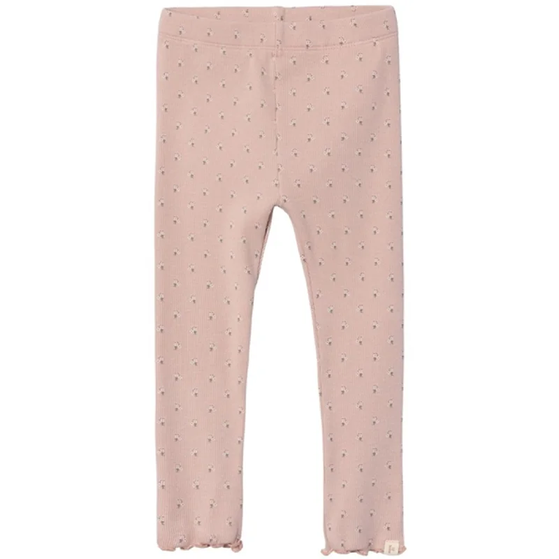 Autumn Selection Lil'Atelier Rose Dust Gago Fia Slim Leggings