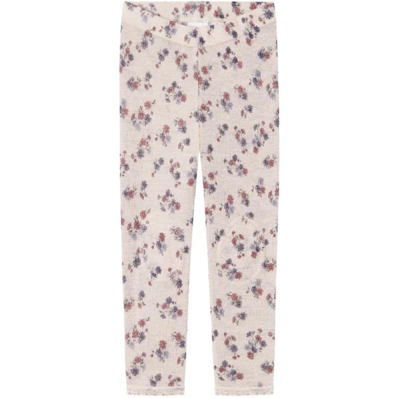 High-quality Design Name It Lilac Ash Wang Wool Needle Legging Noos