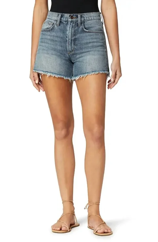 Bright Colors Kinsley High Rise 4" Short In Dawn