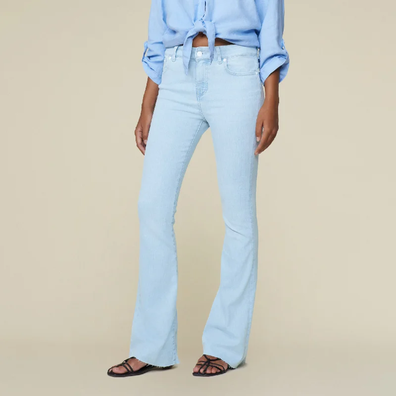 Classic Retro Raval Edge Hypersoft Summer Break - High Rise Flare