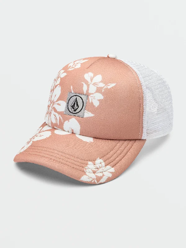 Street Vertical And Horizontal Design Into Paradise Hat - Clay
