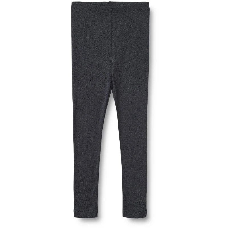 Classic Retro Wheat Navy Wool Leggings Agi