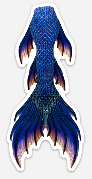 Cozy Shirts Saphira Signature Tail Sticker