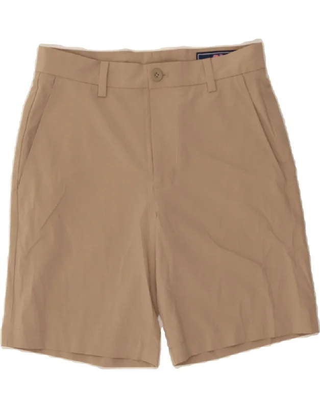 Party Wear VINEYARD VINES Womens Chino Shorts W28 Medium Beige Polyester