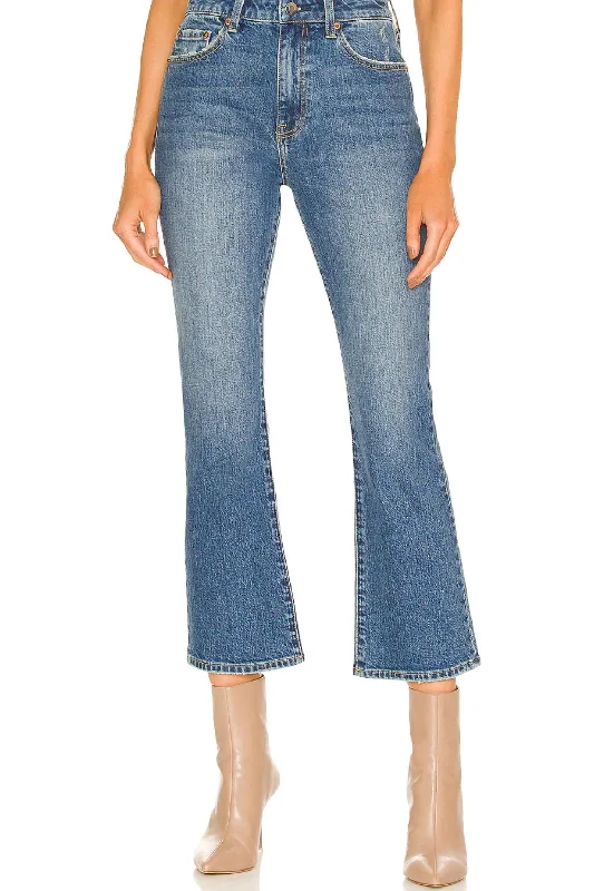 Sports Tights Lennon High Rise Cropped Boot Jean In Adore