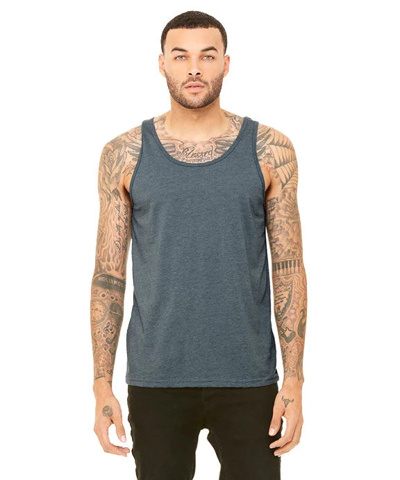 Smart Comfort 3480CVC - Bella + Canvas Unisex Heather CVC Tank Top | Heather Slate