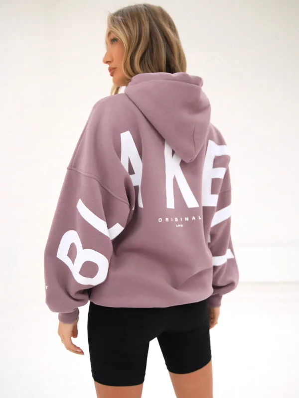 Classic Choice Isabel Oversized Hoodie - Dusty Pink