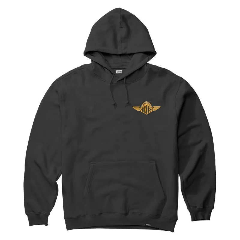 Lazy Home Etnies Wings Pullover Hoodie - Black