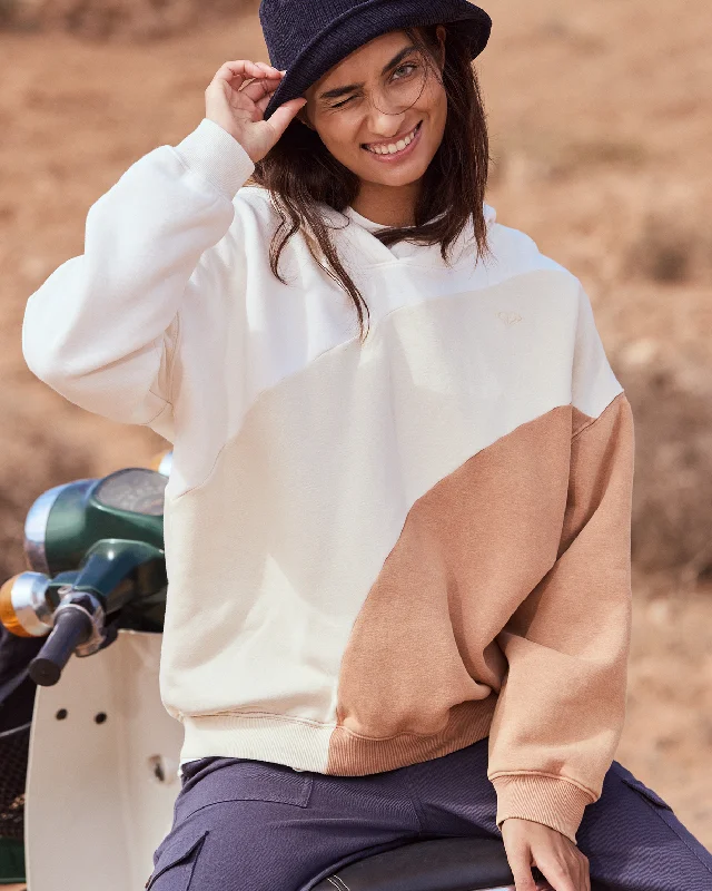 Preview New Products Waving Heart Hoodie in Parchment