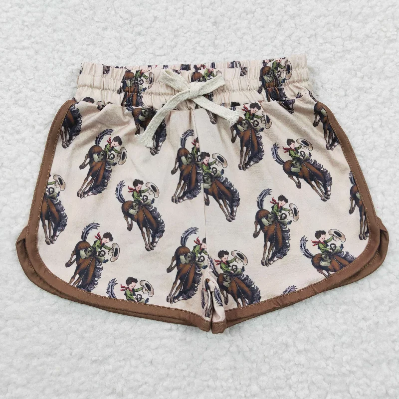 Easy Fashion cowboy printed shorts SS0088