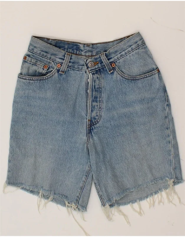 Youthful Style LEVI'S Womens Denim Shorts Medium W26  Blue