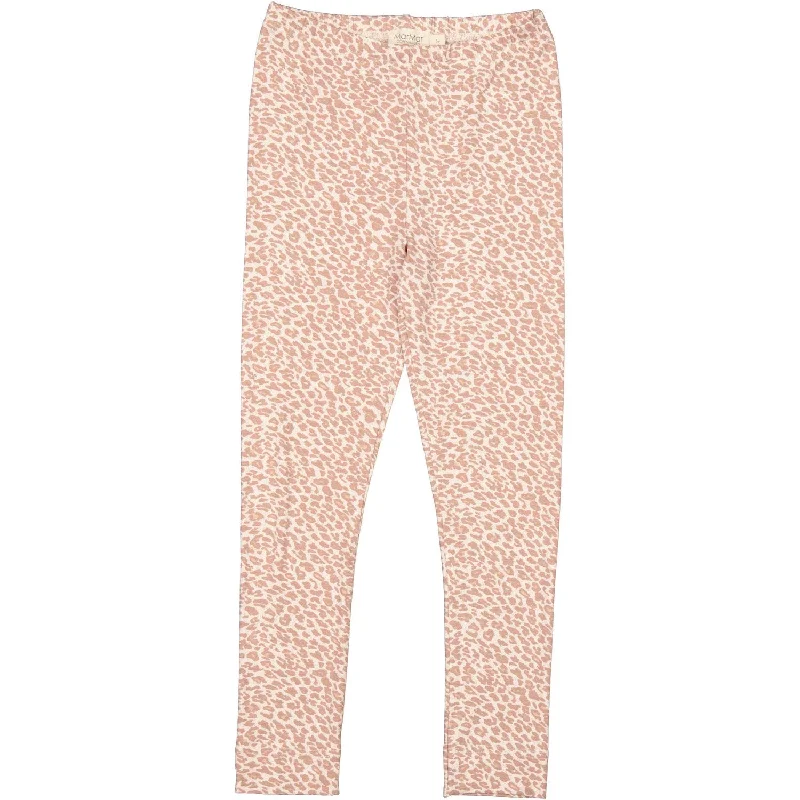 Romantic And Fresh MarMar Leopard Powder Taupe Leo Leo Leg Legging