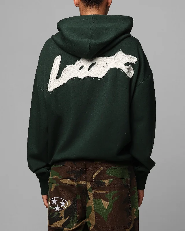 Lounge Wear Loiter Chroma Premium Hoodie Dark Green