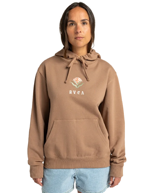 Soft Comfort Moon and Stars Hoodie in Sonora Brown