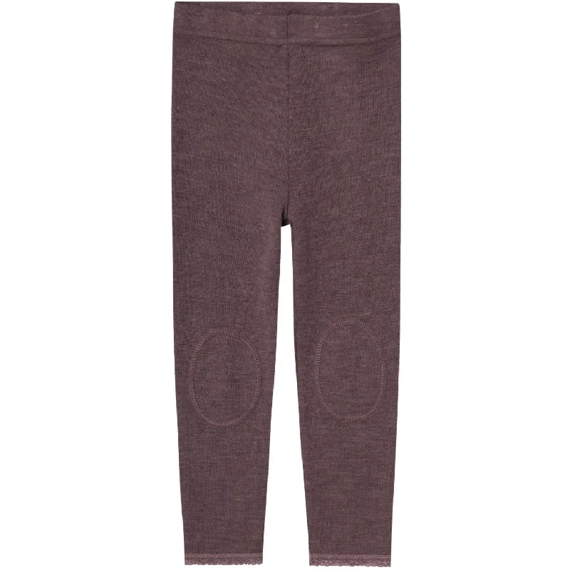 Elegant And Lazy Name It Sparrow Wang Wool Neddle Legging Solid Noos