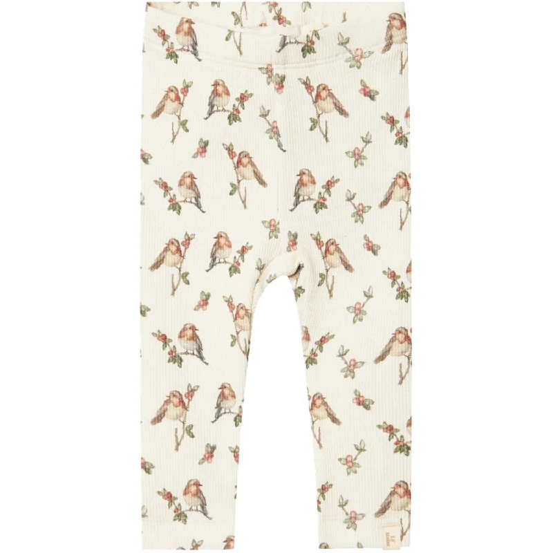 Floral Prints Lil'Atelier Turtledove Gavo Elf Slim Leggings