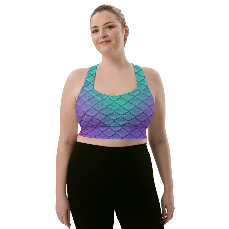 Comfy Chic Andromeda Longline Sports Bra