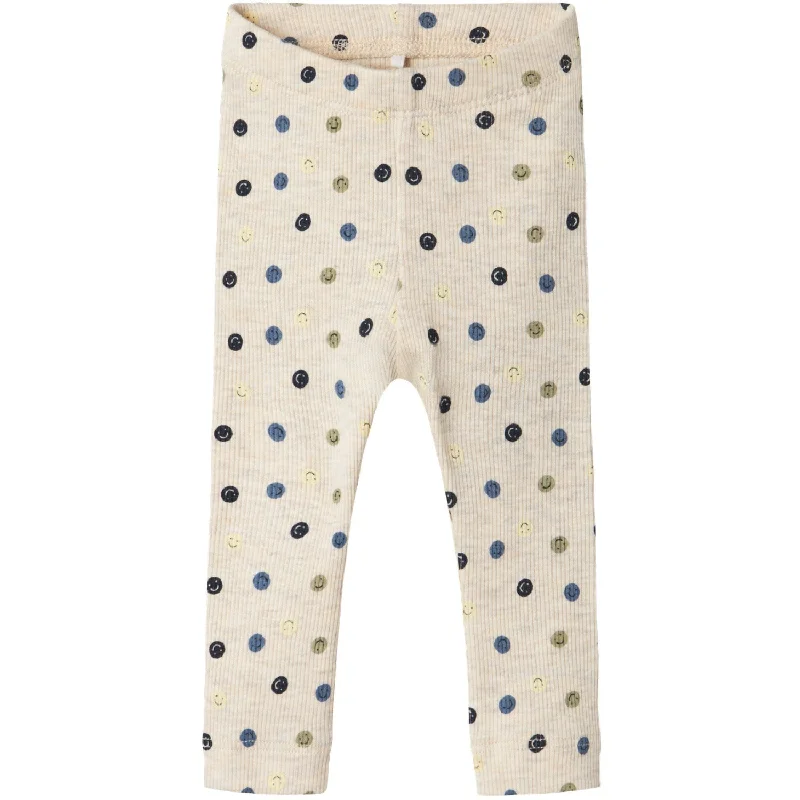 Casual Chic Wear Name It Peyote Melange Smiles Leggings