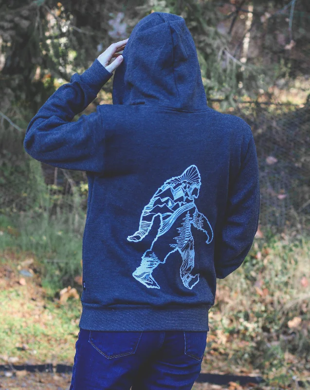 New Products SASQUATCH - Unisex Eco Zip Up Hoodie