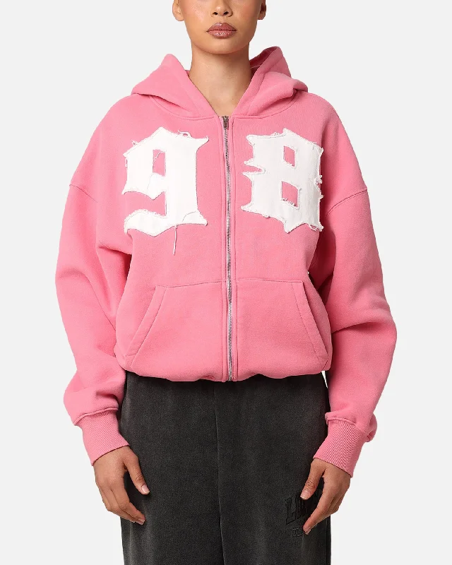 Stunning Fashion Loiter Star Child Zip Hoodie Pink
