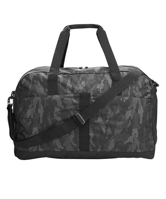 Fashion Pioneer NE902 - North End Rotate Reflective Duffel Bag | Black/Carbon