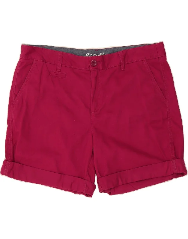 Personalized Clothing EDDIE BAUER Womens Chino Shorts US 14 XL W38  Pink Cotton