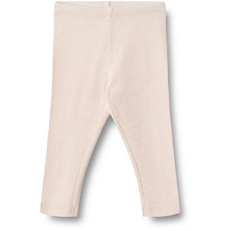 Chic Relaxation Wheat Soft Rose Rib Leggings Maddy