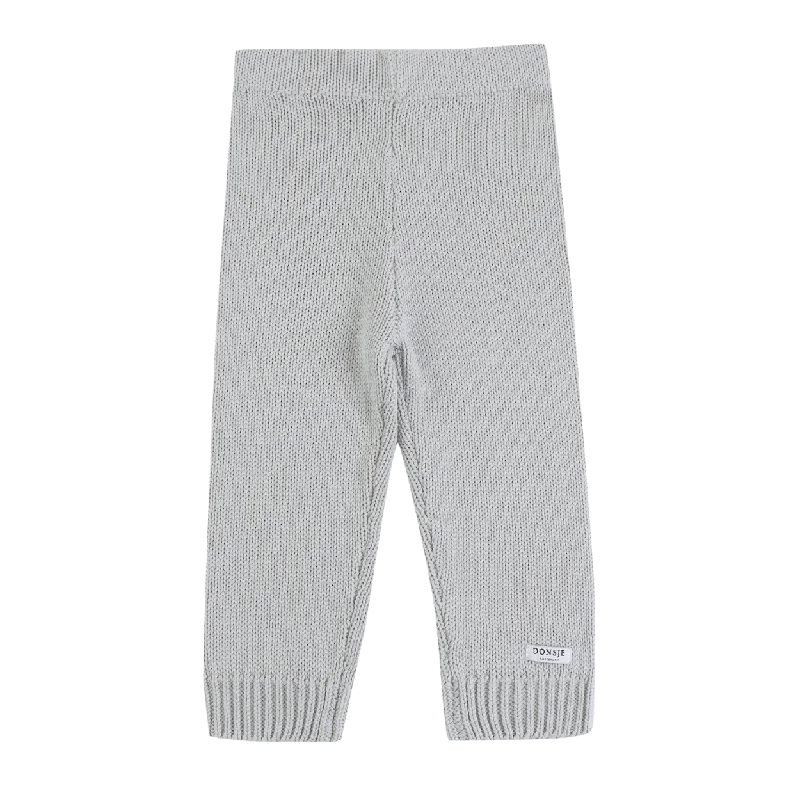 Letter embroidery Gale Trousers | Silvery Sage