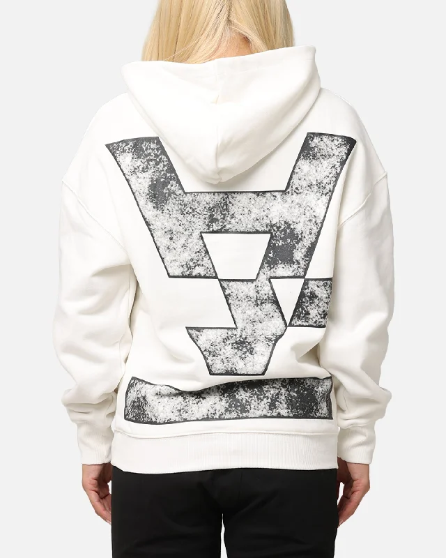 Retro Woolen Jacket The Anti Order Hyphen Premium Hoodie White