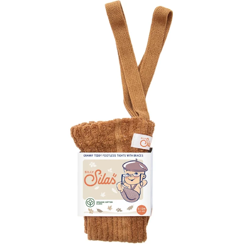 Sports Vitality Style Silly Silas Amber Granny Teddy Footless Tights