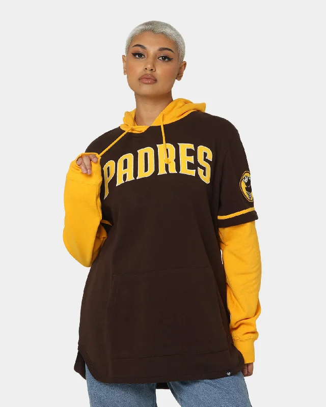 Celebrity Picks 47 Brand San Diego Padres Shortstop Hoodie Brown