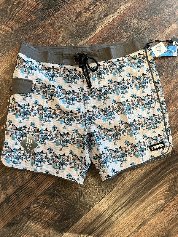 Noble And Elegant Palm Tree Men's Swim Shorts