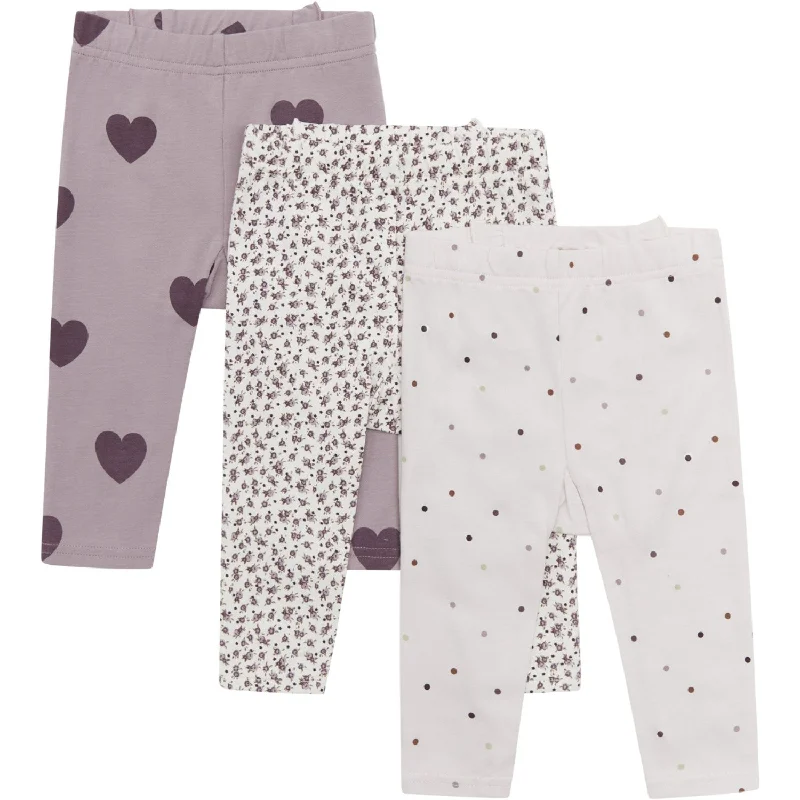 Denim Design Hust & Claire Purple Dove Liva Leggings 3-pack