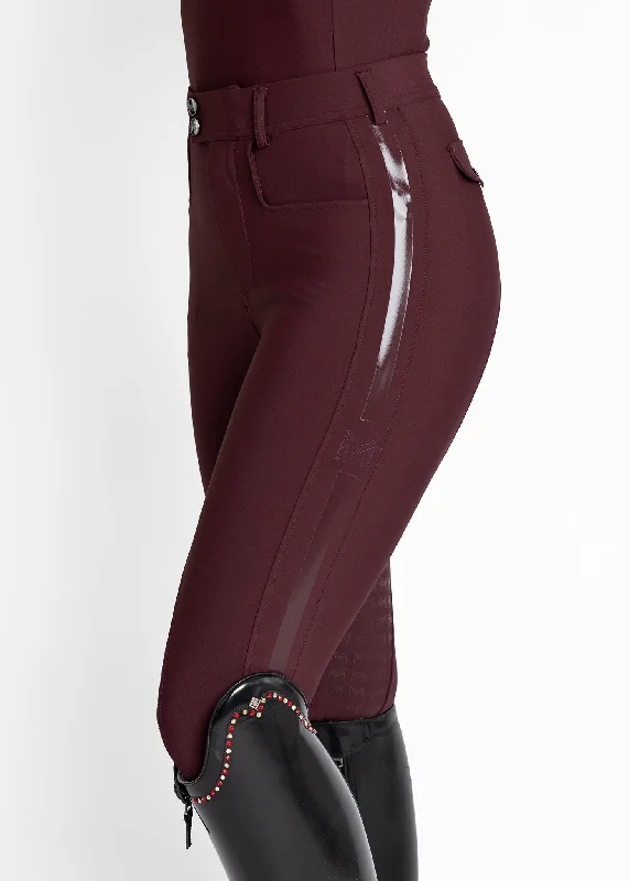 Comfortable Wear Reflection Breeches (Burgundy)