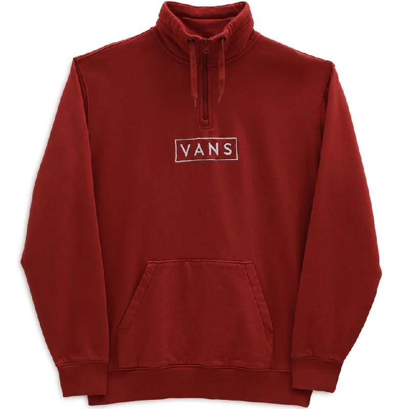 Lazy Style Vans Easy Box 1/4 Zip - Chili Oil