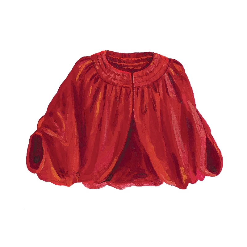 Sports Comfort Style 1930s Velvet Capelet