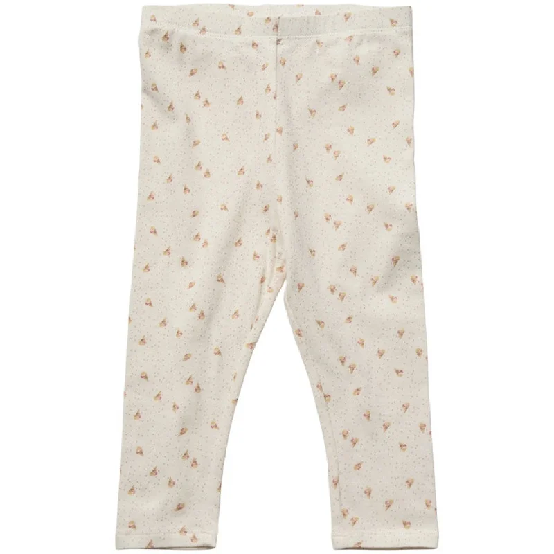 All-Day Comfort Sofie Schnoor Antique White Leggings