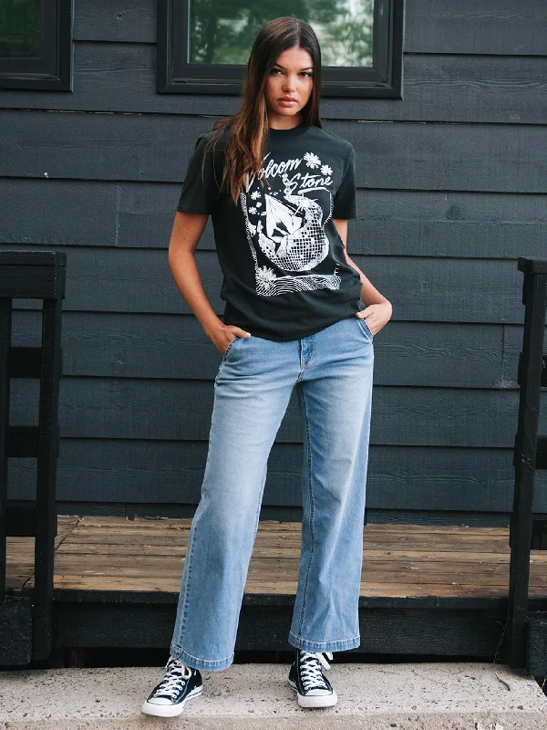 Fashion Trend 1991 Stoned Low Rise Jeans - Blue Drift