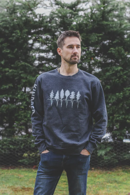 End Of The Year TREELINE - Unisex Eco Crewneck Sweatshirt