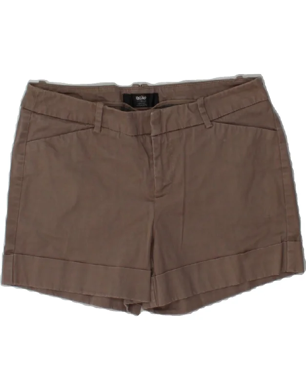 High-end atmosphere MOSSIMO Womens Casual Shorts US 6 Medium W30  Brown Cotton