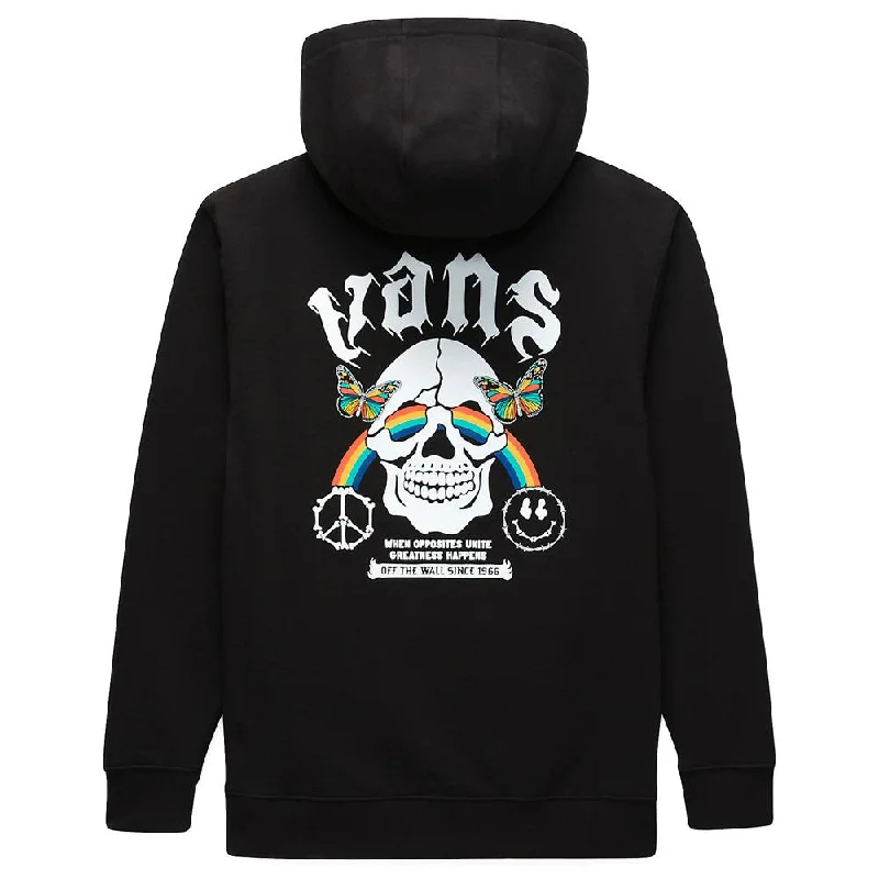 High-waisted pants style Vans Opposite Unite Hoodie - Black