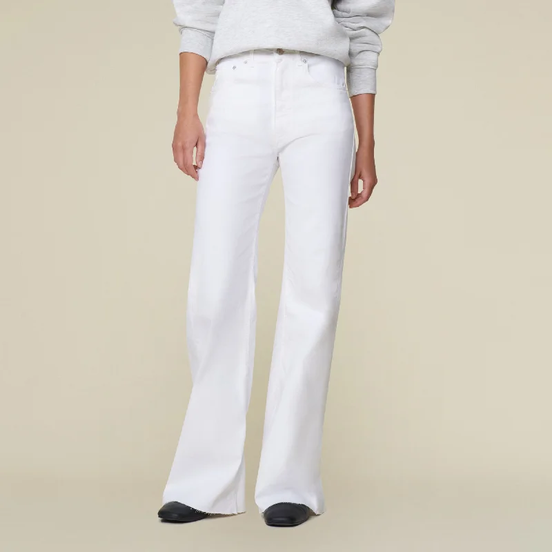 Sports Fashion Palas Edge Megalia Blanco - High Rise Flare