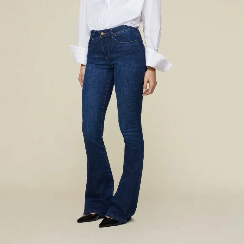 Boutique style Raval-16 Marconi Mist - High Rise Flare