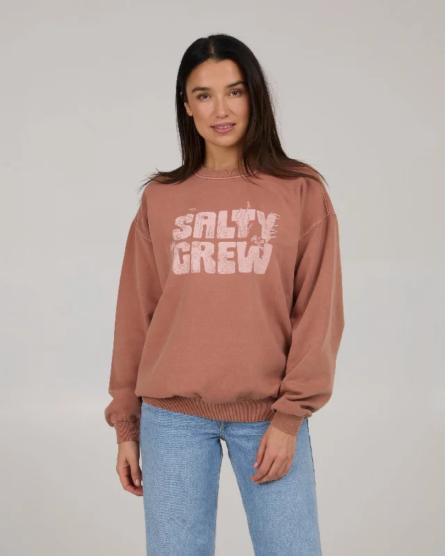 High-end Fashion Sea Life Crew Fleece - Sierra