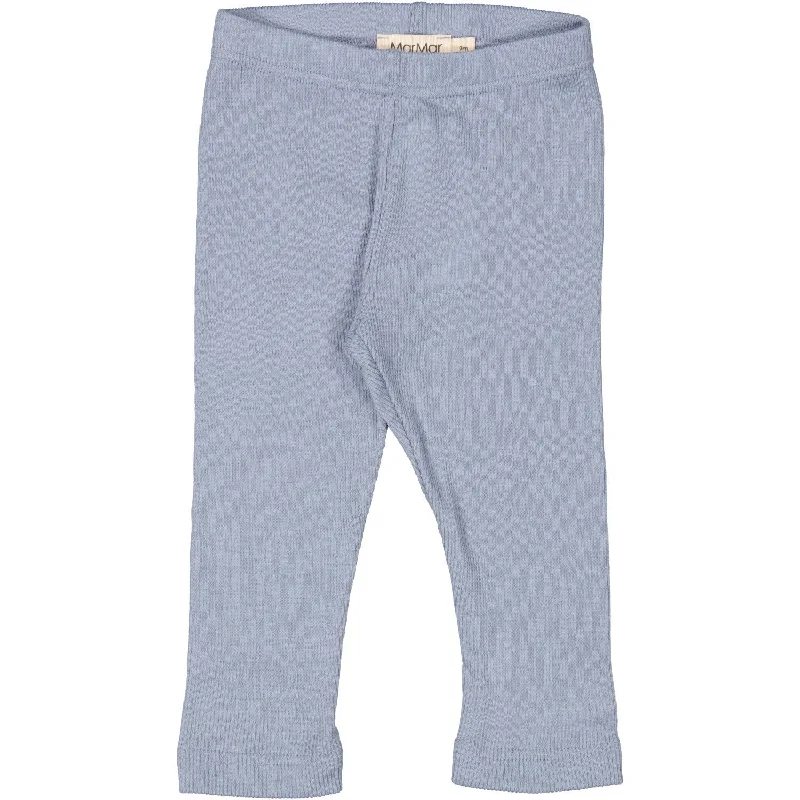 Unique Design MarMar Wool Rib Monsoon Blue Leg Legging