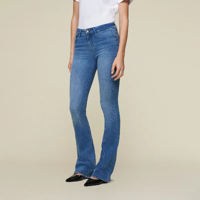 Celebrity Style Raval-16 Re Ram Cobalt - High Rise Flare