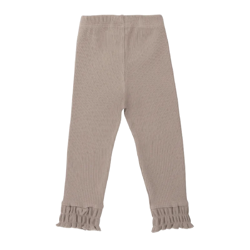 Personalized Design Qies Leggings | Taupe